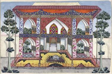 Diwan privé (bâtiment de la cour) de Shah Safi I de Perse